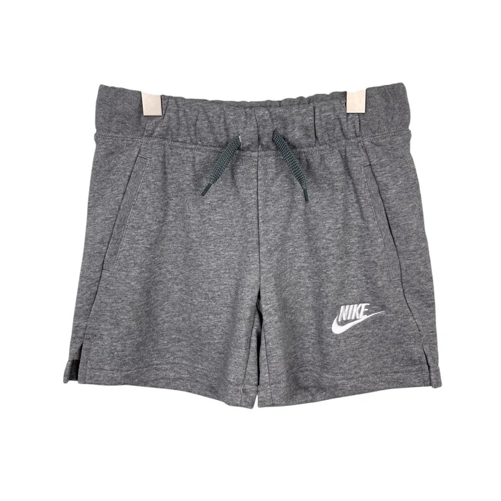 Nike Girl's Sweat Shorts Gray Size M